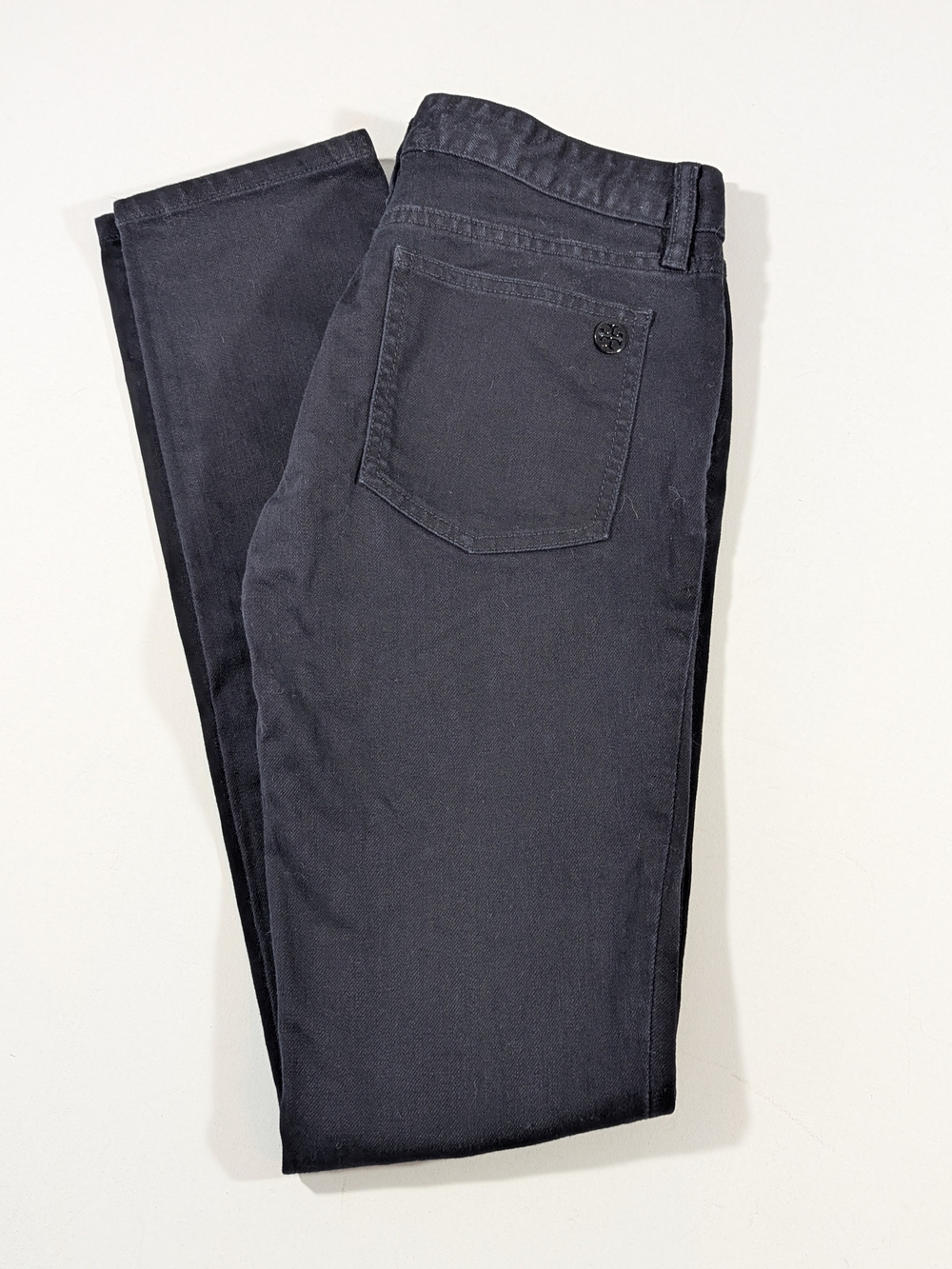 Tory Burch Super Skinny Jeans Black Size 27